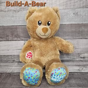 Build-A-Bear Workshop BAB Happy Birthday Treat Plush Stuffed Animal TEDDY BEAR